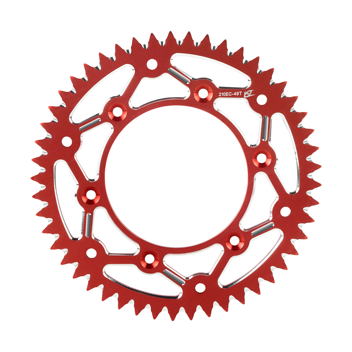 Corona de transmisión de motocicleta CHT 1509 EC 1509 - 49 EC ROJO HA4151509496R