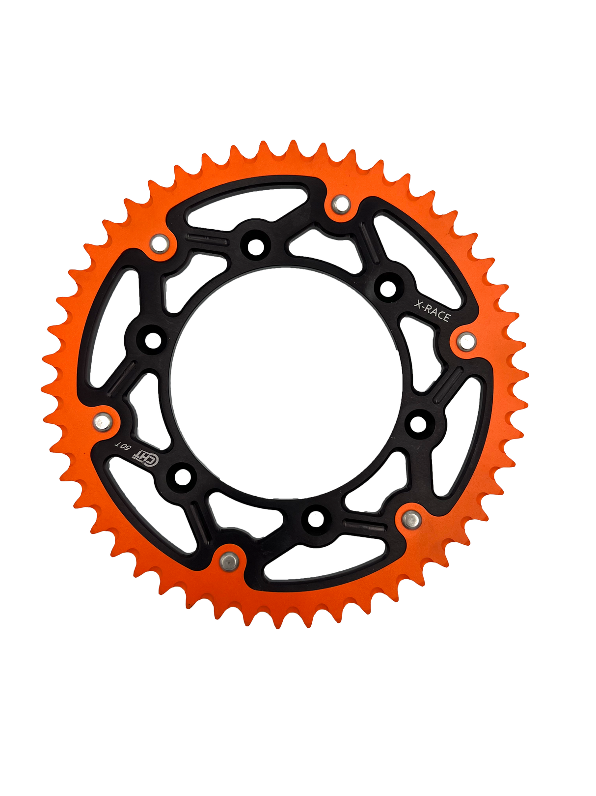 CHT Corona di trasmissione moto 897 XR 897 - 46 X-RACE ARANCIO HA4150897468D