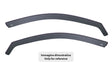 DGA Set deflettori aria anteriori ad incastro, tipo lungo - compatibile per Audi A4 4p (11/15>09/24) - Audi A4 Avant (11/15>10/24)