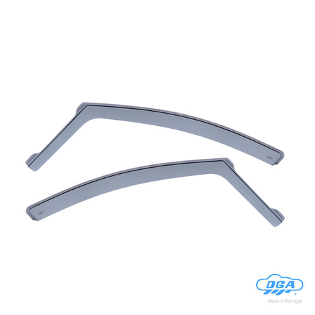 DGA Deflettori aria finestrino lunghi Peugeot 207 5p 05/06>11/12