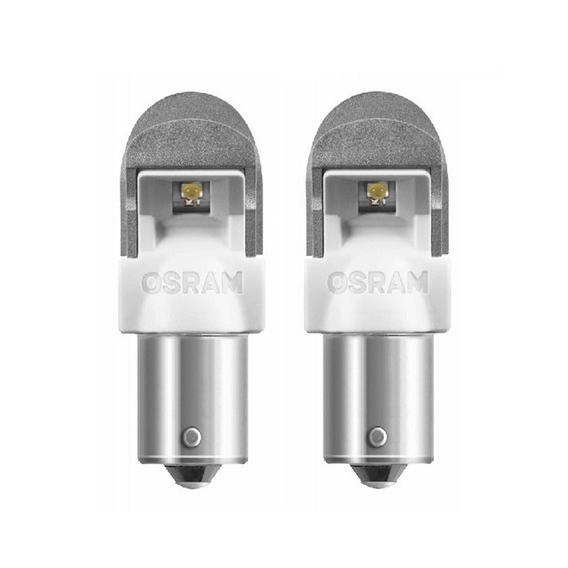 Osram Blister 2 lampadina Osram Led 12v ba15S Rossa Retrofit Premium