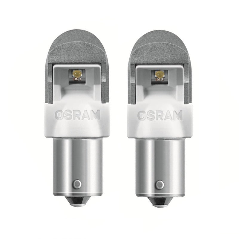 Osram Blister 2 lampadina Osram Led 12v ba15S Ambra Retrofit Premium