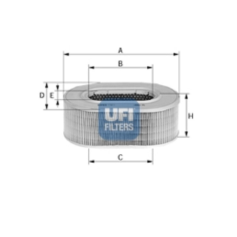 Ufi Filtro Aria Cagiva Aletta Oro 125 Elefant 125/200