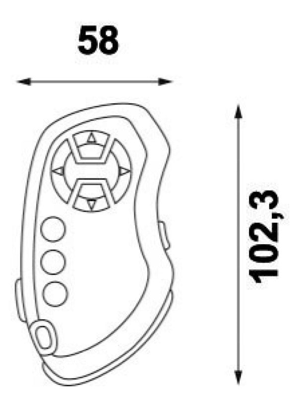 OSCULATI Faro elettrico led classic 12 Volt  54 Watt 6000 Lumen
