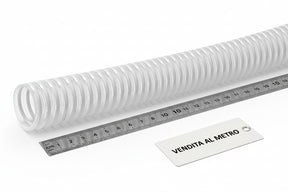 Tubo con Spirale in PVC Bianco Osculati - Vendita al Metro - AmerigoStore