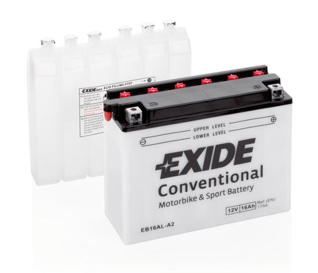 Exide Batteria 12V - Exide Bike Conventional - 16 Ah - 175 A