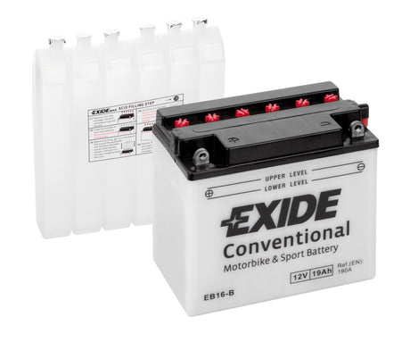 Exide Batteria 12V - Exide Bike Conventional - 19 Ah - 190 A
