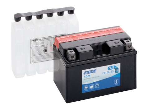 Exide Batteria 12V - Exide Bike AGM - 10 Ah - 130 A