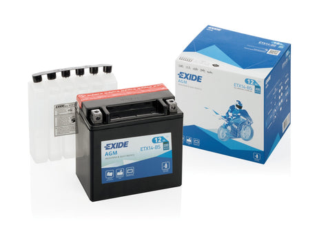 Exide Batteria 12V - Exide Bike AGM - 12 Ah - 200 A
