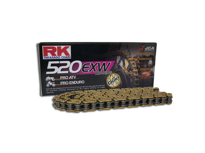 Rk Takasago Catena di Trasmissione GB520EXW-120GOLD CLF 120 maglie