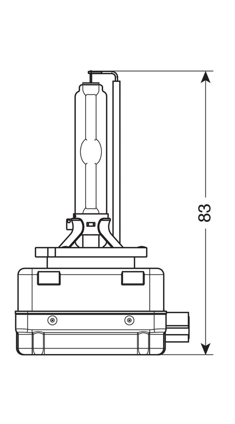 Osram Lampadina Xenarc - D1S - 35W - PK32d-2 - 1 pz - Scatola