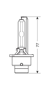 Osram Lampadina Xenarc - D2S - 35W - P32d-2 - 1 pz - Scatola