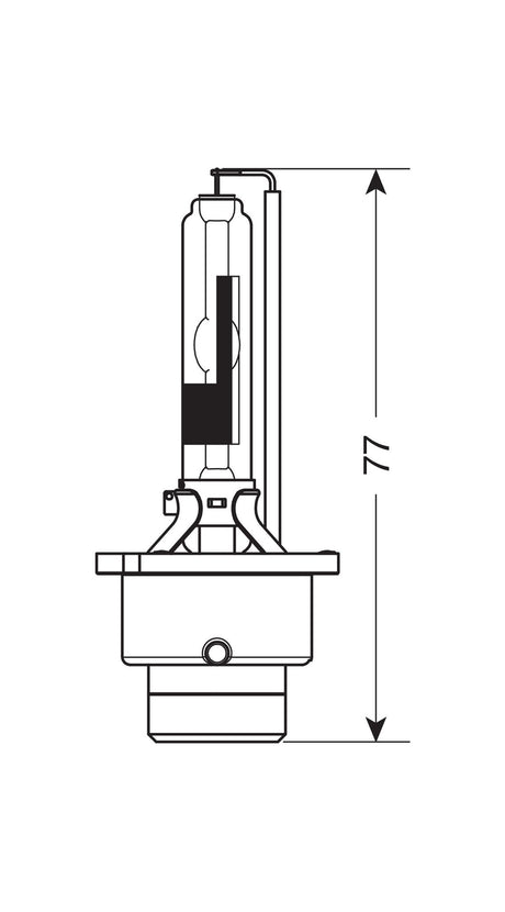 Lampa Lampada HID Xenon 4.300K - D4R - 35W - P32d-6 - 1 pz - Scatola 58324