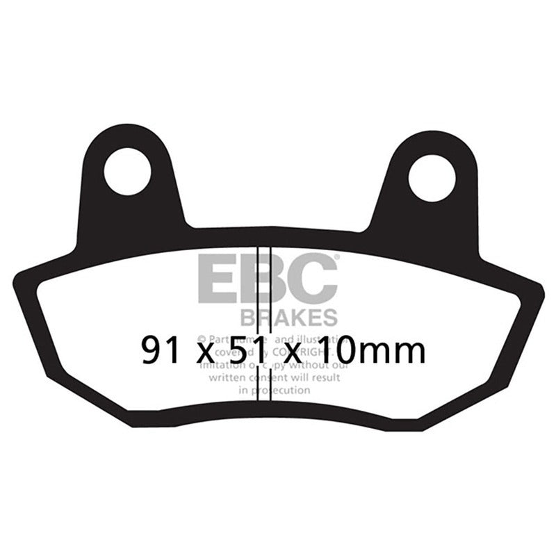 EBC Brake Pads V Honda Cb650 Nightwak Front FA090V
