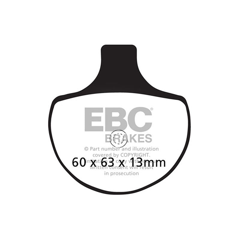 Ebc V brake pads Harley davidson Fx/D/S/R.. 84-99 FA094V