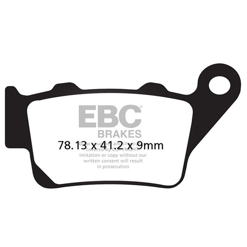 Ebc Brake Pads V BMW F/G 650 Rear Aprilia 650-Honda 650-Yamaha 660 FA213V