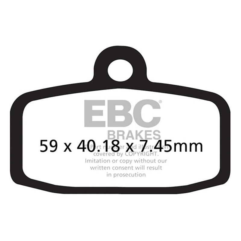 Ebc Pastiglie freno Tt Ktm Sx85 12- Anteriore Gas Gas Txt FA612TT