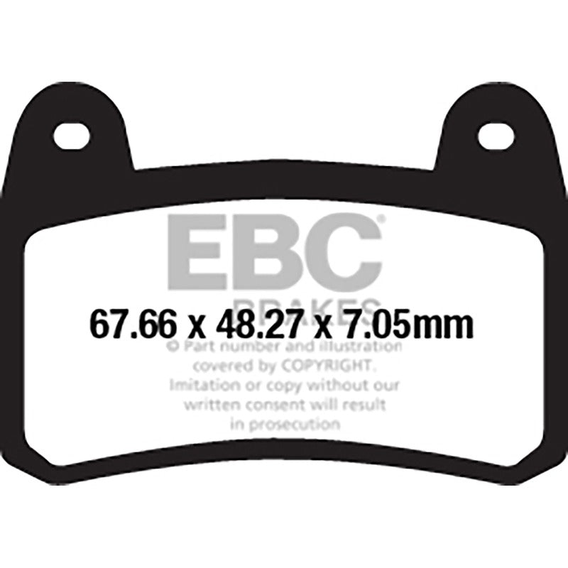Ebc Pastglie Freno V Benelli Leoncino250 18-20 FA658V