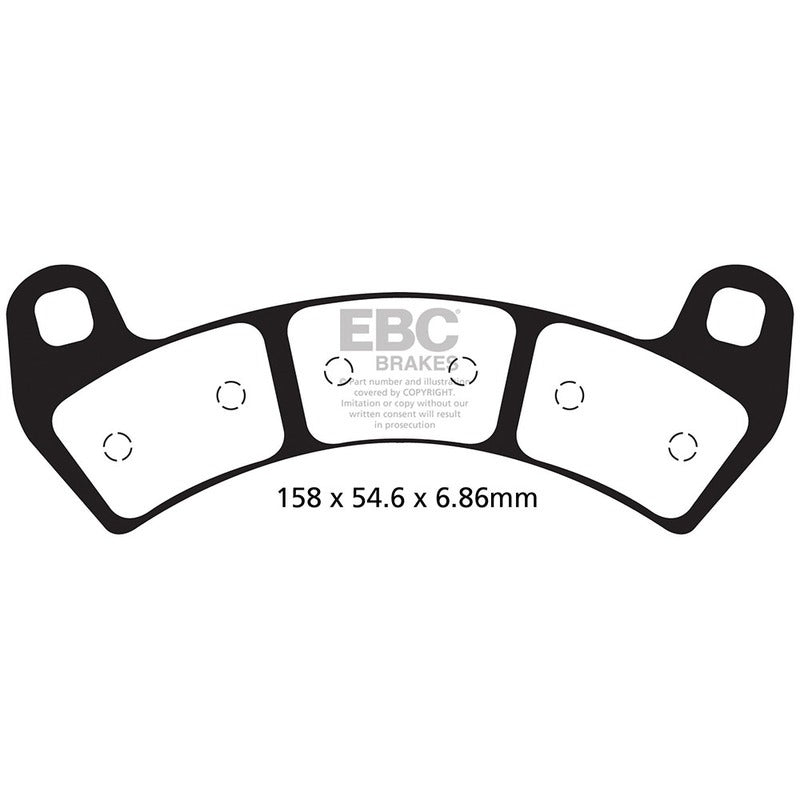 Ebc Brake Pads R Fa680R FA680R