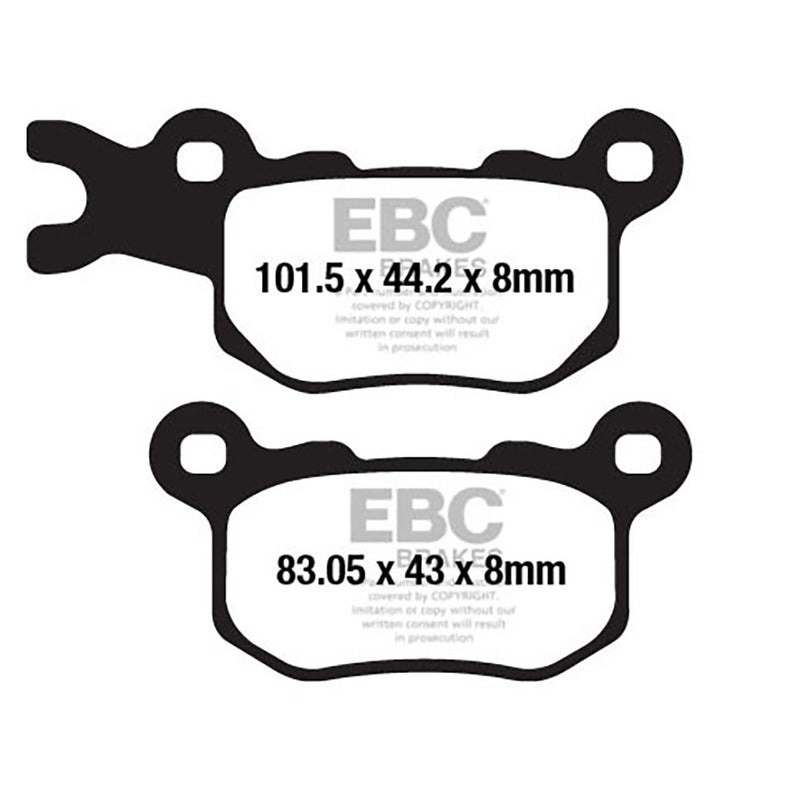 Ebc Pastiglie freno Can-Am Tt Fa 685 Tt defender destra FA685TT