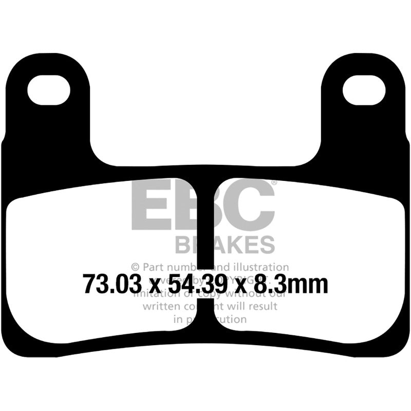 Ebc Pastiglie freno Gpfax Bmw S1000R/Rr sport 18-19 Anteriore GPFAX724HH