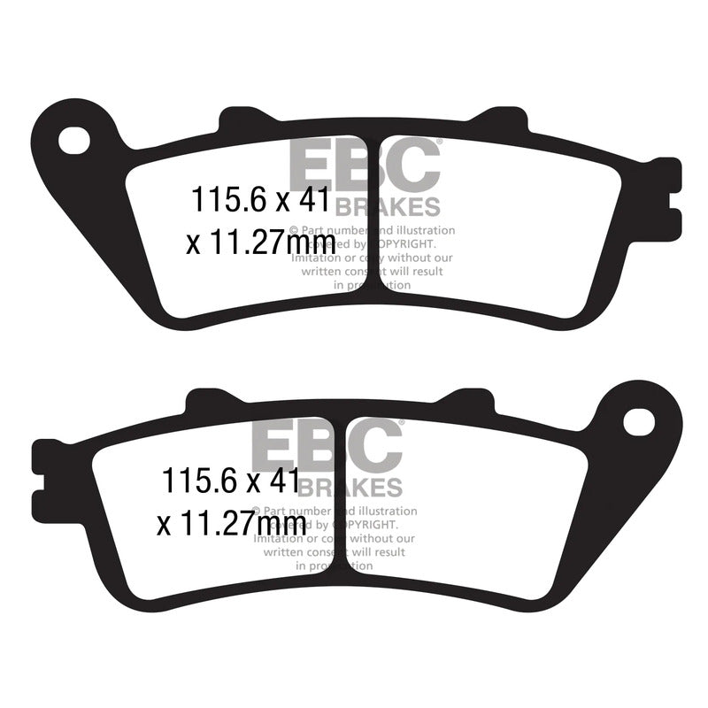 Ebc Brake Pads Hh Fa725Hh FA725HH