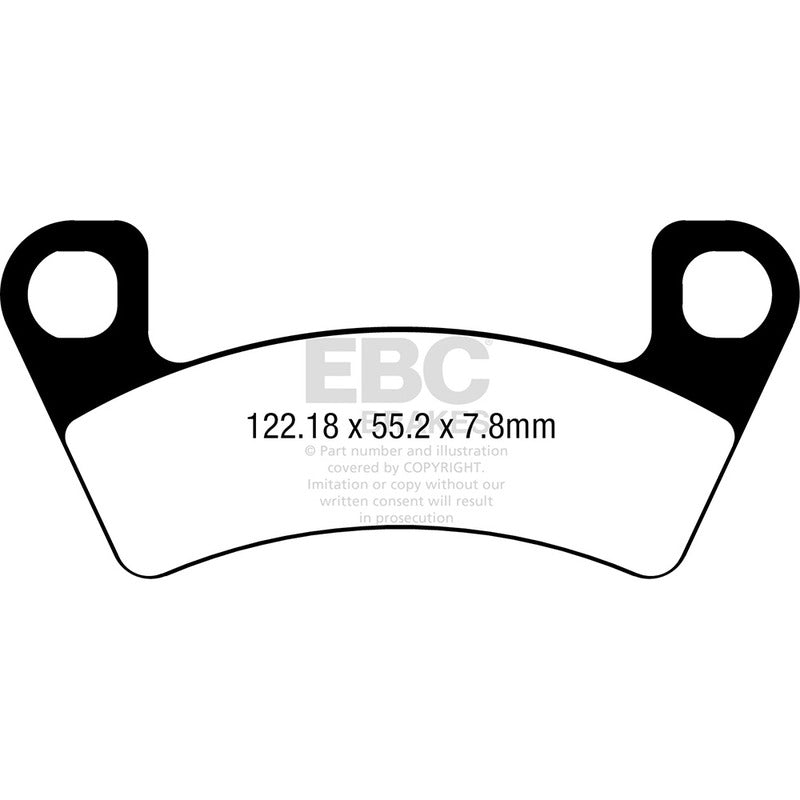 Ebc Brake Pads Tt Fa740Tt Front FA740TT