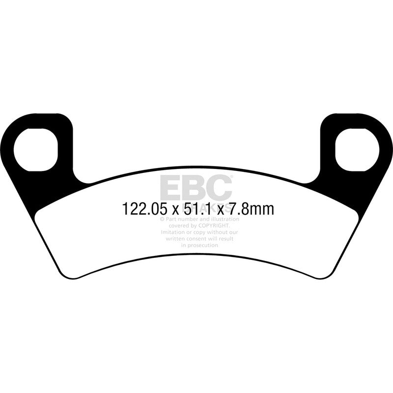 Ebc Brake Pads Tt Fa741Tt Front FA741TT