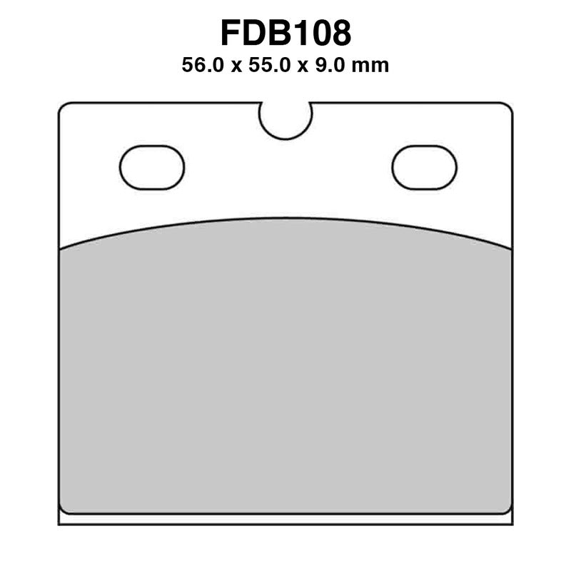 Ferodo Pastiglie freno Fdb108P FDB108P