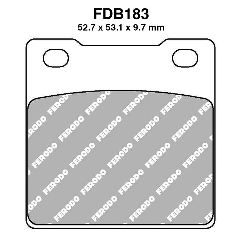 Ferodo Pastiglie freno Fdb183P FDB183P
