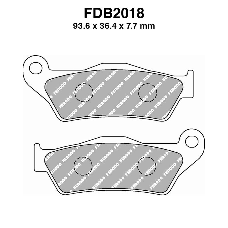 Ferodo Pastiglie freno Fdb2018Ef FDB2018EF