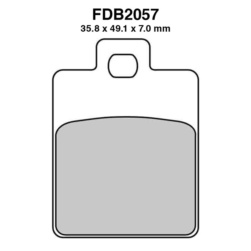 Ferodo Pastiglie freno Fdb2057Ef FDB2057EF