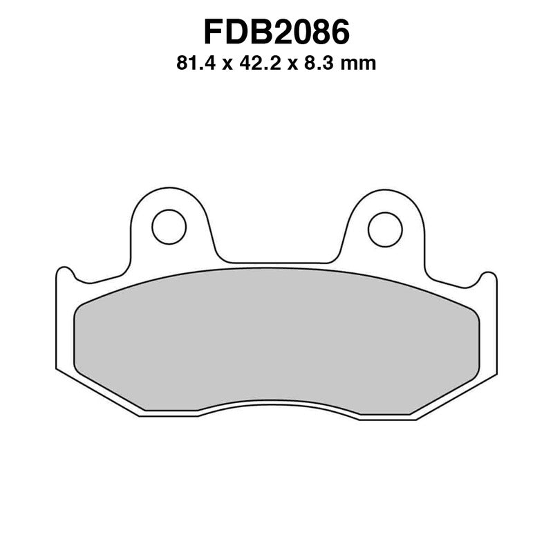 Ferodo Pastiglie freno Fdb2086Ef FDB2086EF