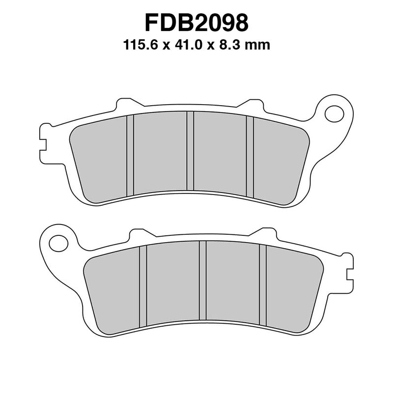 Ferodo Pastiglie freno Fdb2098St FDB2098ST