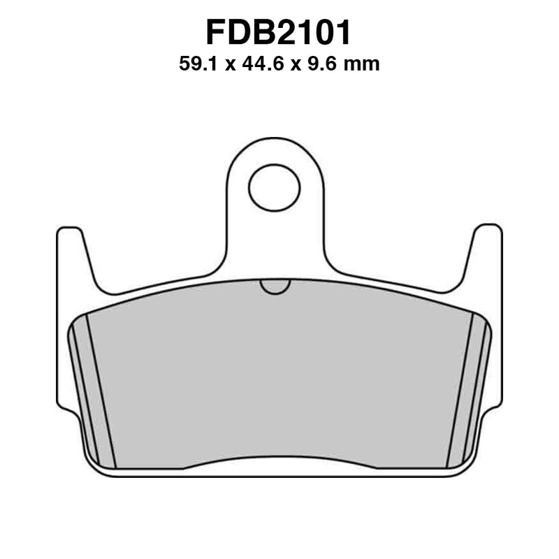 Ferodo Pastiglie freno Fdb2101Ag FDB2101AG