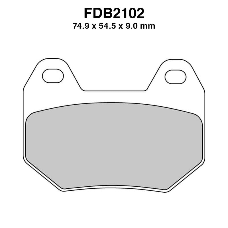 Ferodo Pastiglie freno Fdb2102P FDB2102P