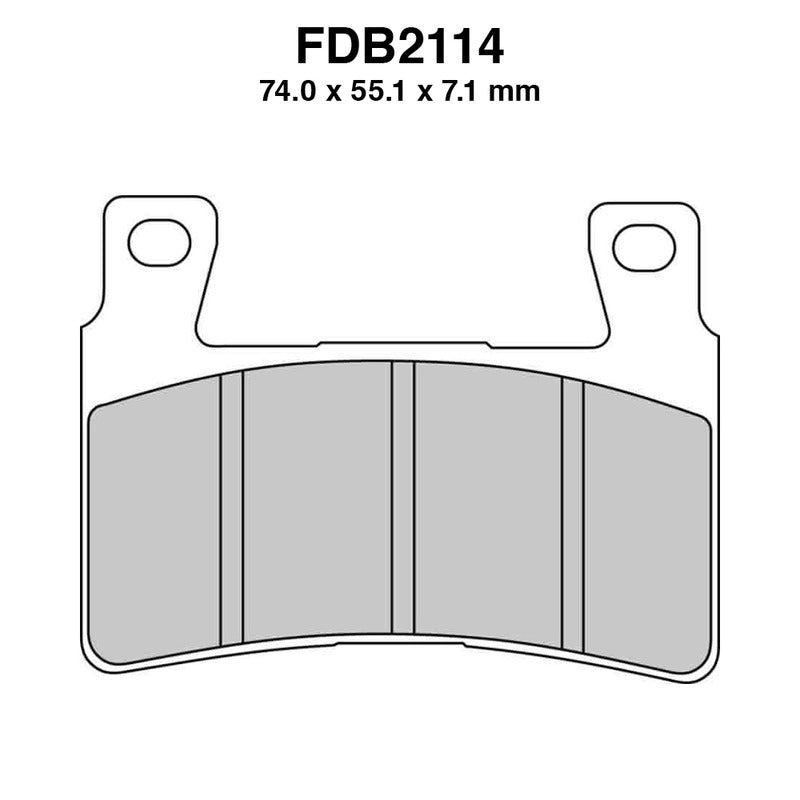 Ferodo Pastiglie freno Fdb2114P FDB2114P