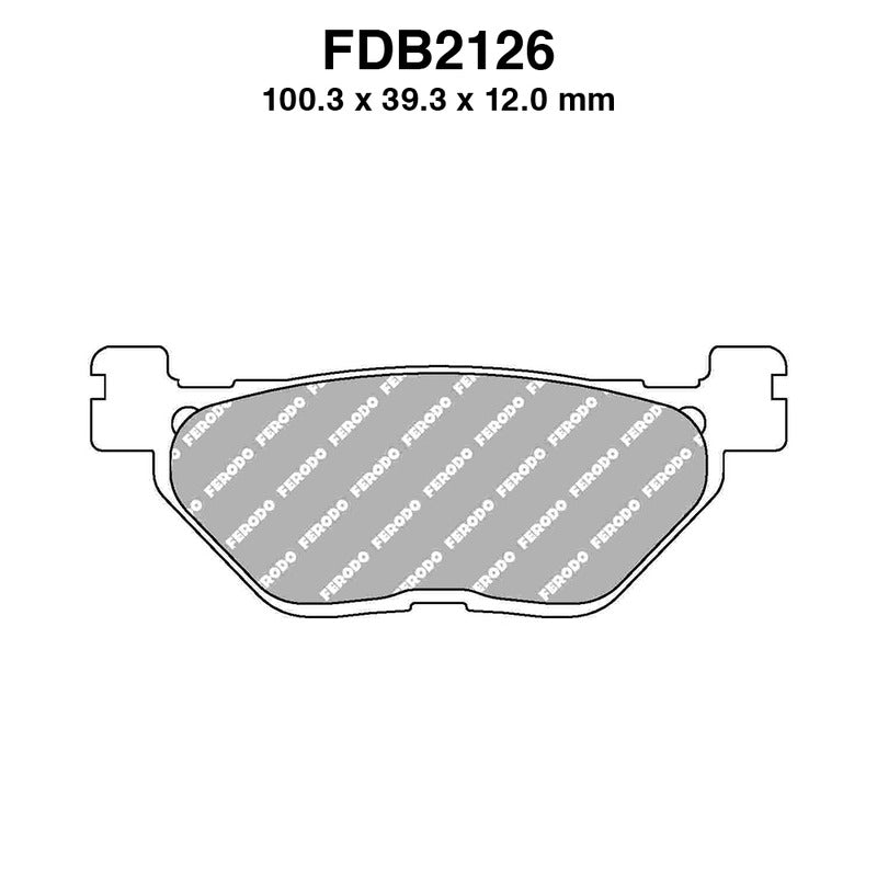 Ferodo Pastiglie freno Fdb2126Sm FDB2126SM