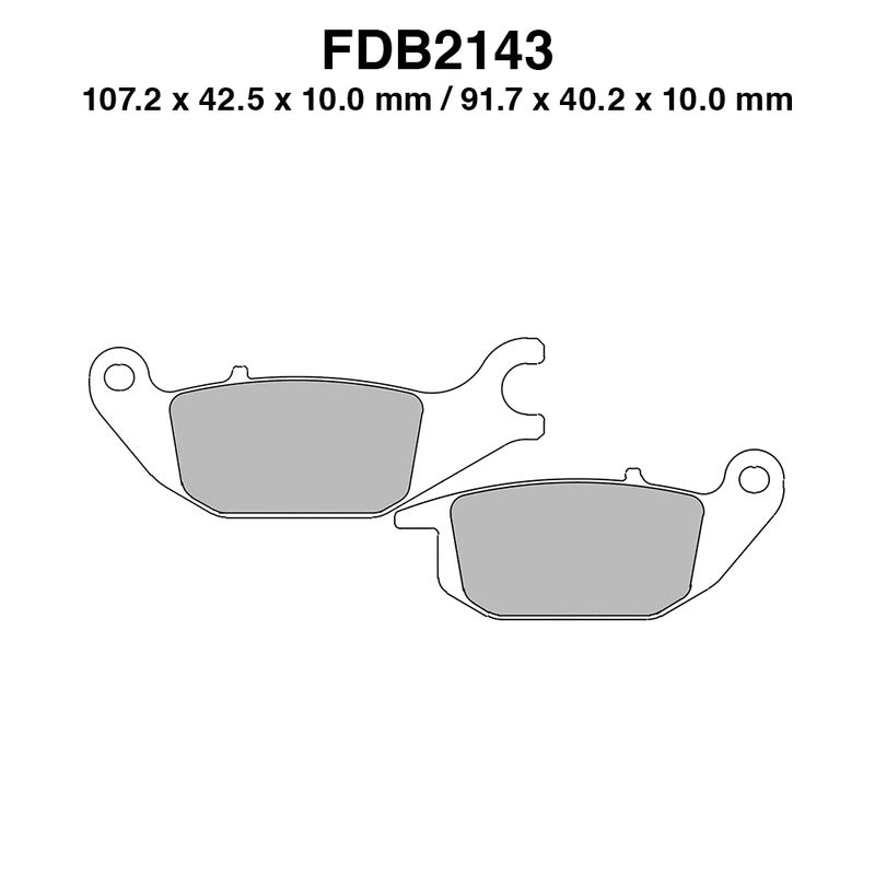 Ferodo Pastiglie freno Fdb2143Ef FDB2143EF