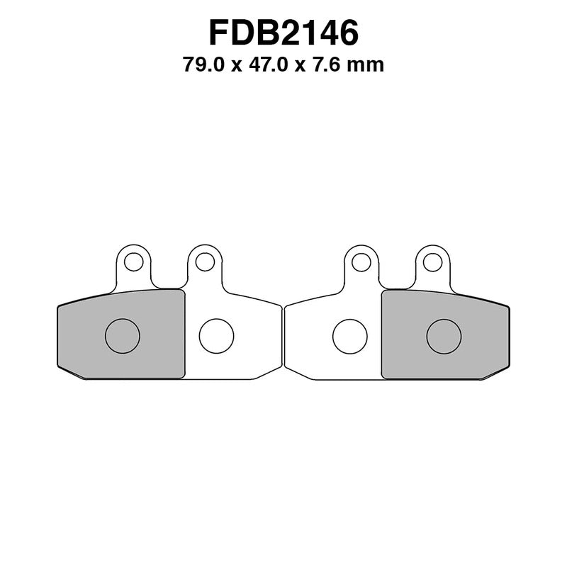 Ferodo Pastiglie freno Fdb2146P FDB2146P