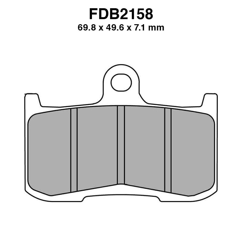 Ferodo Pastiglie freno Fdb2158St FDB2158ST