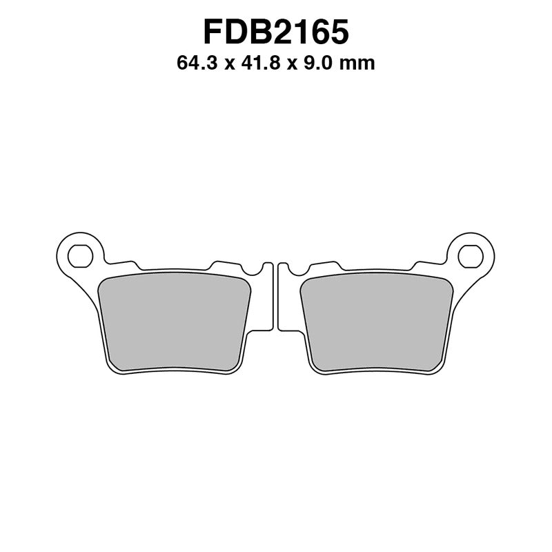 Ferodo Pastiglie freno Fdb2165Ef FDB2165EF