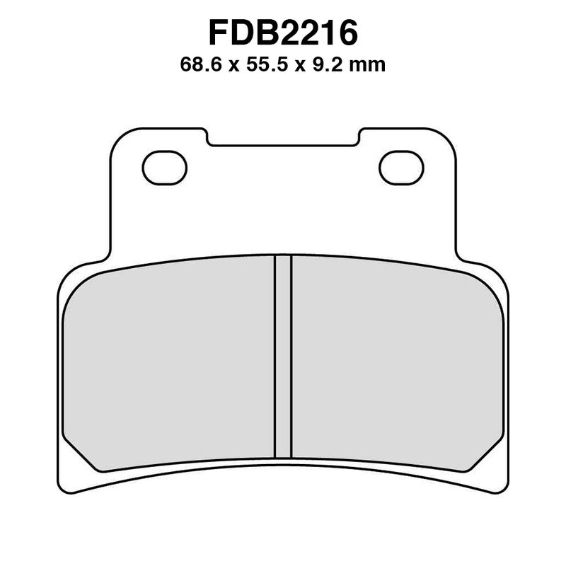 Ferodo Brake Pads Fdb2216St FDB2216ST