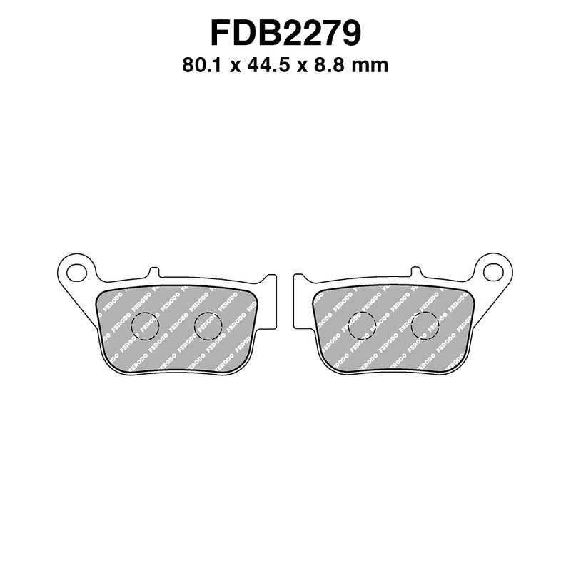 Ferodo Pastiglie freno Fdb2279Ag FDB2279AG