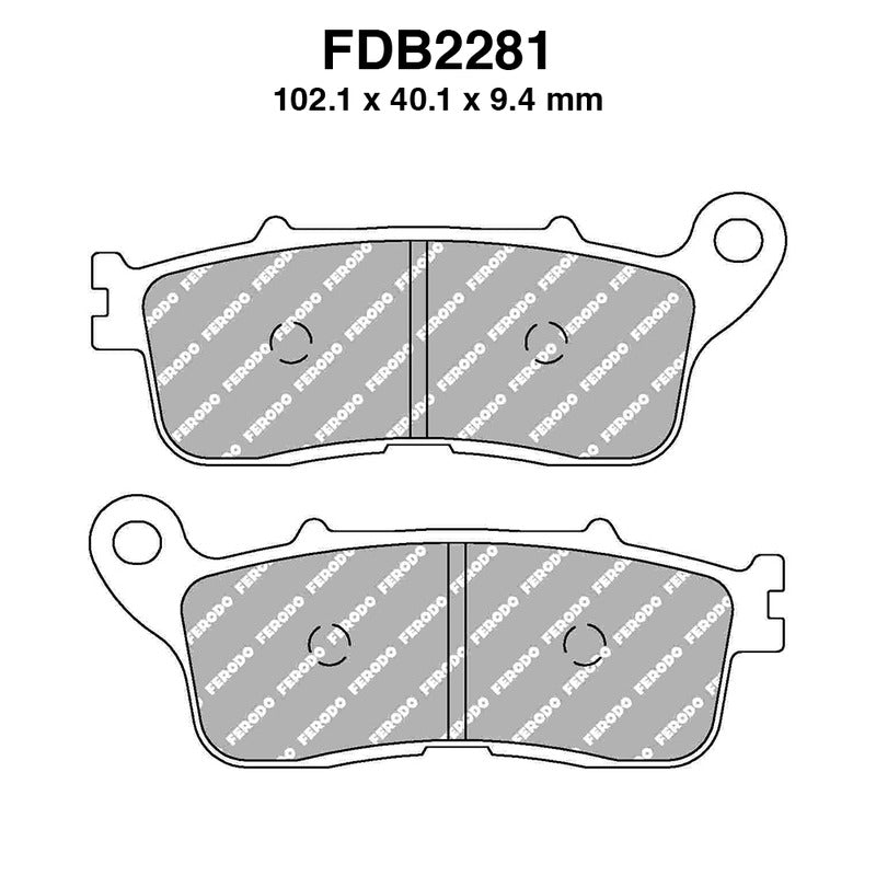 Ferodo Pastiglie freno Fdb2281St FDB2281ST