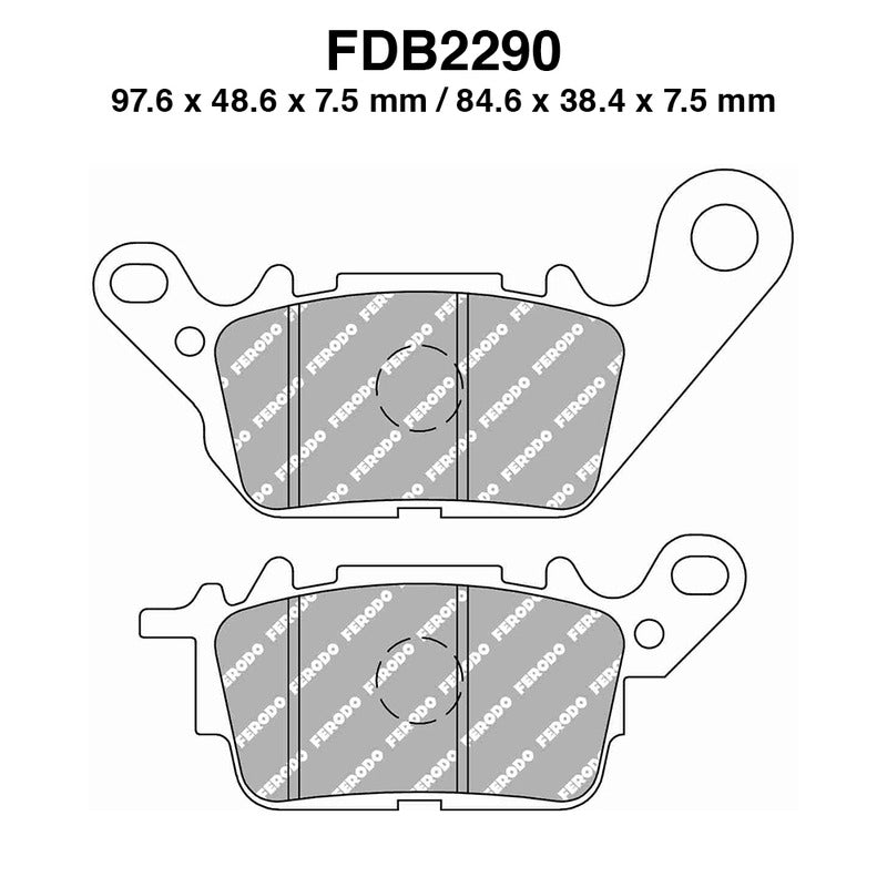 Ferodo Pastiglie freno Fdb2290Ef FDB2290EF