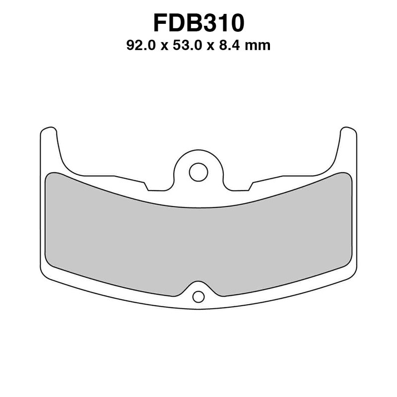Ferodo Pastiglie freno Fdb310P FDB310P