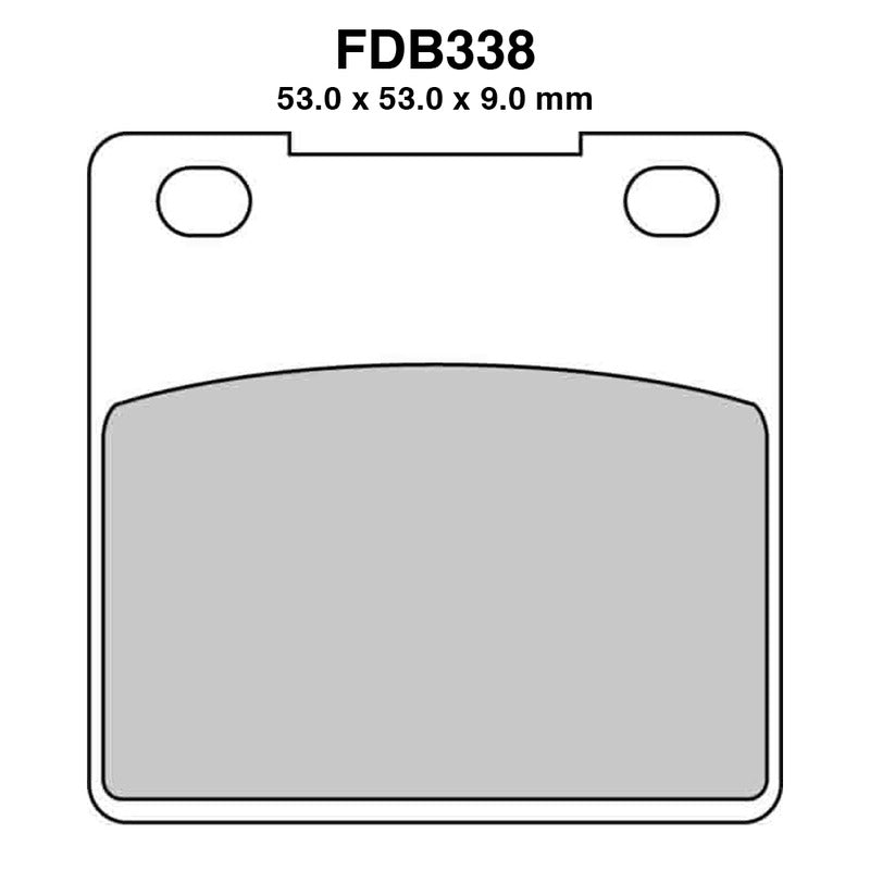 Ferodo Pastiglie freno Fdb338Ef FDB338EF