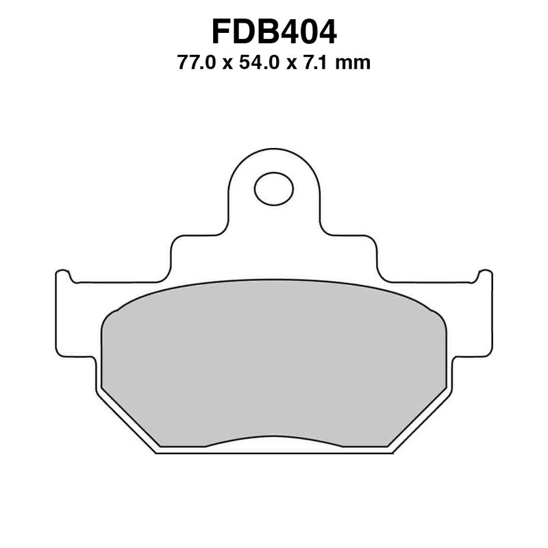 Ferodo Pastiglie freno Fdb404P FDB404P