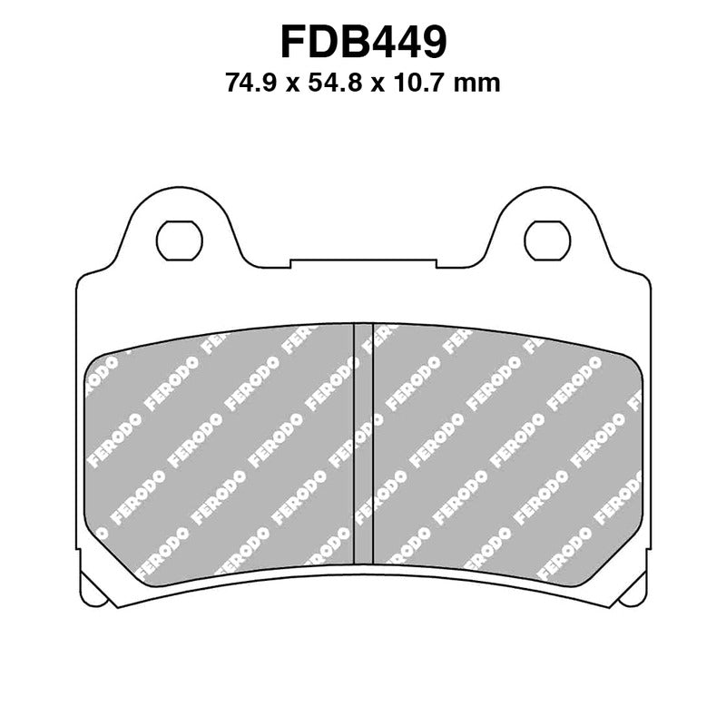 Ferodo Brake Pads Fdb449St FDB449ST